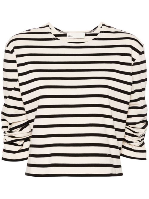 Striped T-shirt TORY BURCH | 160086117